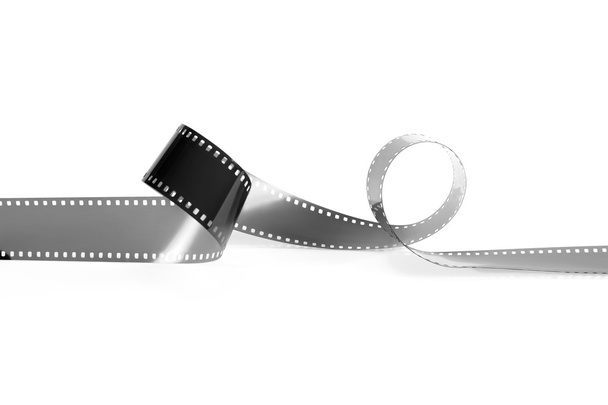 Černobílý film pro analogové kamery. Izolovaný - Fotografie, Obrázek