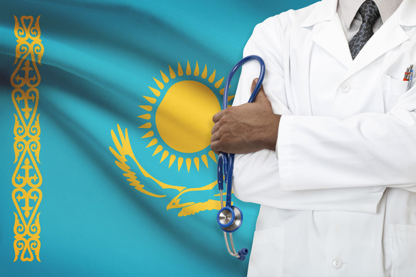 concepto de sistema nacional de salud - Kazajstán - Foto, Imagen