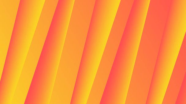Abstrakte orange Hintergrund mit fließenden Formen modernes Konzept. Minimal Poster. Hintergrund für Banner, Web, Cover, Werbetafel, Broschüre, Social Media, Landing Page. - Vektor, Bild