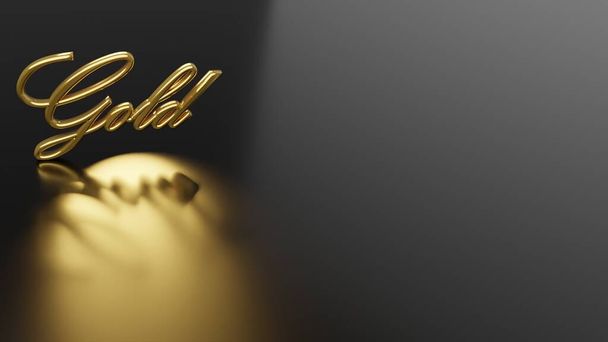 3D візуалізація золотого знака євро на чорному тлі з копіювальним простором
 - Фото, зображення