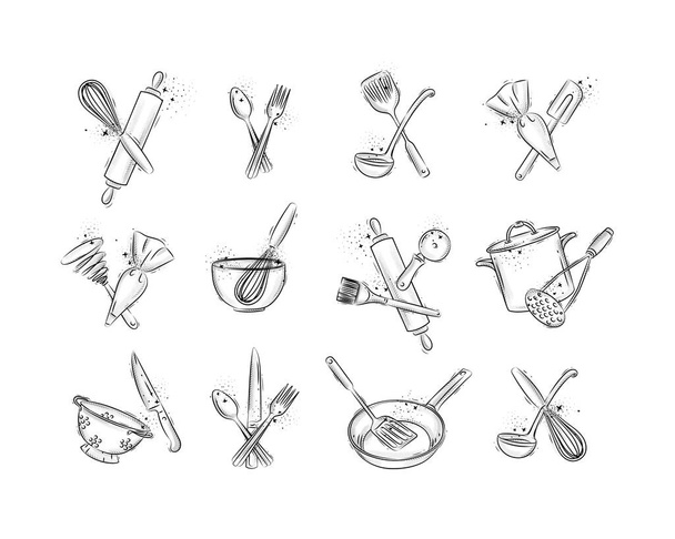 Rubber scraper icon doodle hand drawn or outline Vector Image