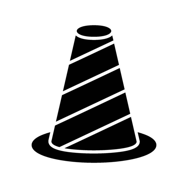Traffic Cone Creative Icons tervezése - Vektor, kép