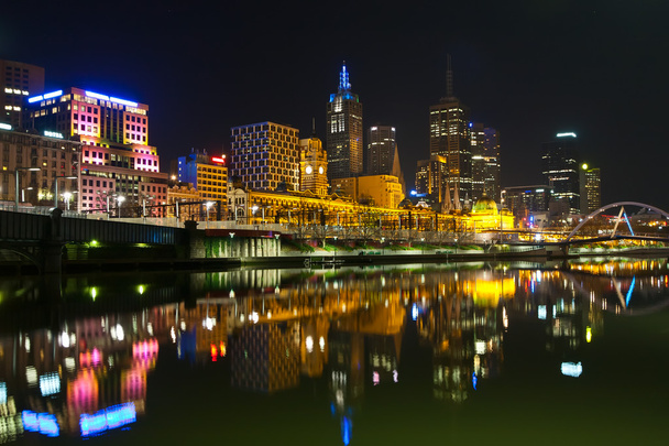 Melbourne at night - Zdjęcie, obraz