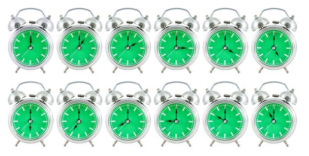 relógio analógico velho com 24 horas
 - Foto, Imagem
