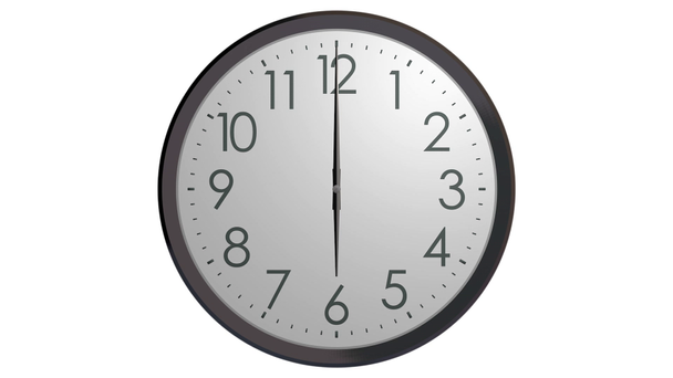 Wall clock animation - Footage, Video