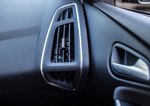 Car interiors details close up - Foto, afbeelding