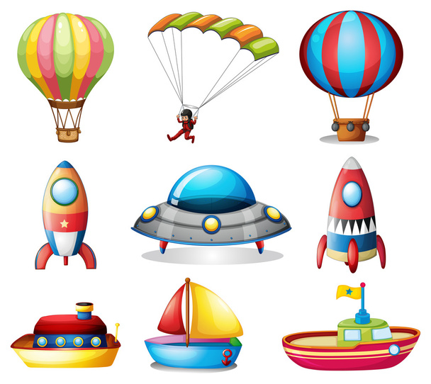 Toys - Vector, Image