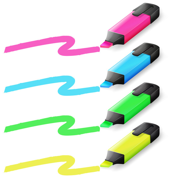 Markers - Vector, Image