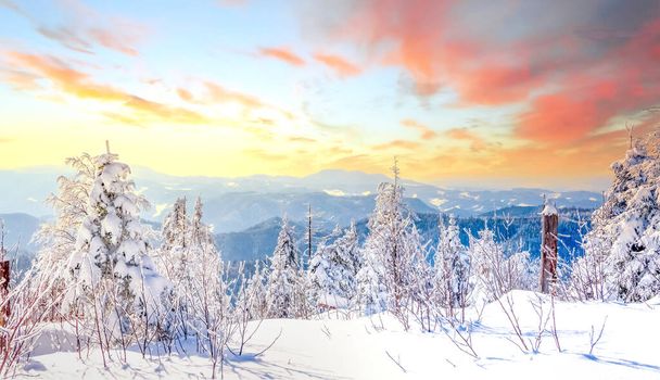 Winter landscape, Sauerland, Germany  - Foto, Imagen