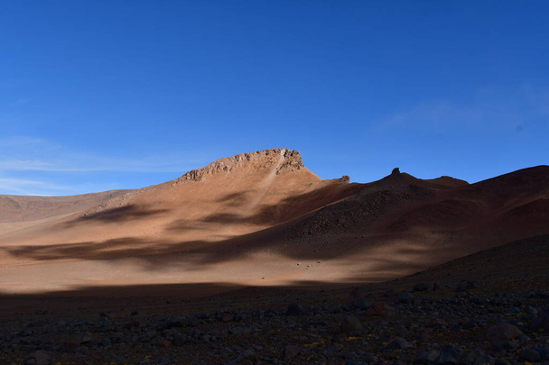 Acamarachi puna de atacama Andes Chile climbing. High quality photo - Photo, Image