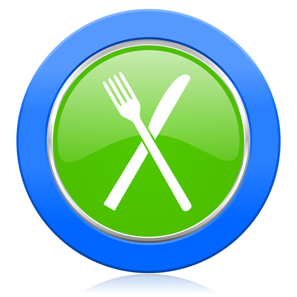 eat icon restaurant symbol  - Фото, изображение