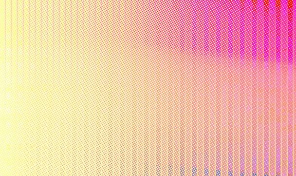 Abstrakter rosa und gelber Hintergrund, Vollformat-Weitwinkel-Banner für soziale Medien, Webseiten, Flyer, Poster, Online-Web-Anzeigen, Broschüren und verschiedene Grafik-Designarbeiten - Foto, Bild