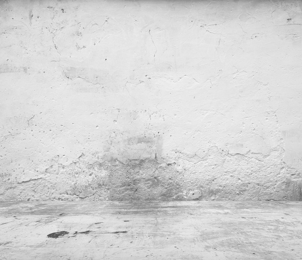 Pokój z betonową ścianą - Zdjęcie, obraz