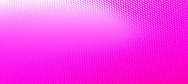 Pink abstract gradient panorama banner background social template for celebration poster, online banner, business ads, promotion post, and various graphic design works - Foto, Imagen