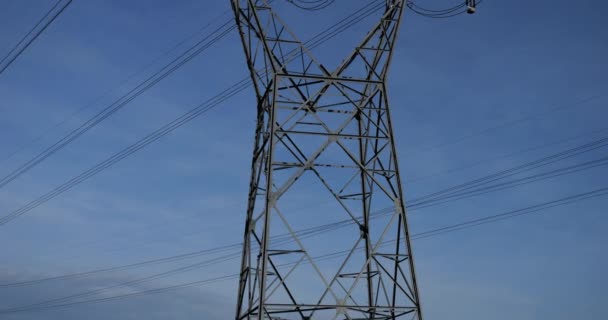 Ligne électrique, haute tension en France - Séquence, vidéo