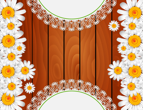 Beauty floral illustration. Floral background. - Vector, Image