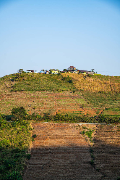 The mountain view at Mon Cham, Chiangmai province. - 写真・画像