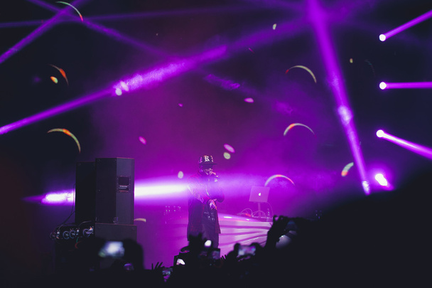 Tyga performing in Moscow, Russia - Valokuva, kuva
