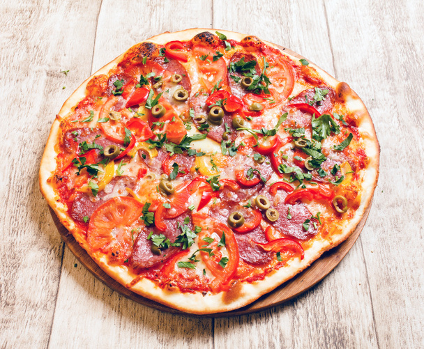 Tasty fresh pizza - Photo, Image
