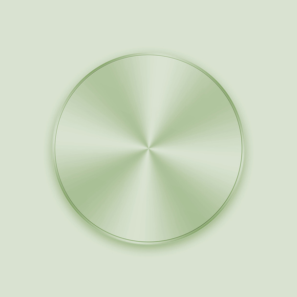 icona pulsante in metallo verde
 - Foto, immagini