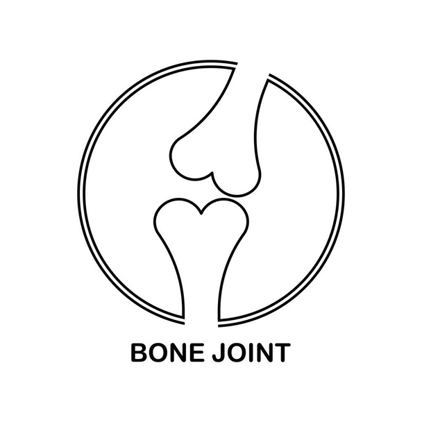 Knochengelenke Symbol Vektor Illustration Symbol Design - Vektor, Bild