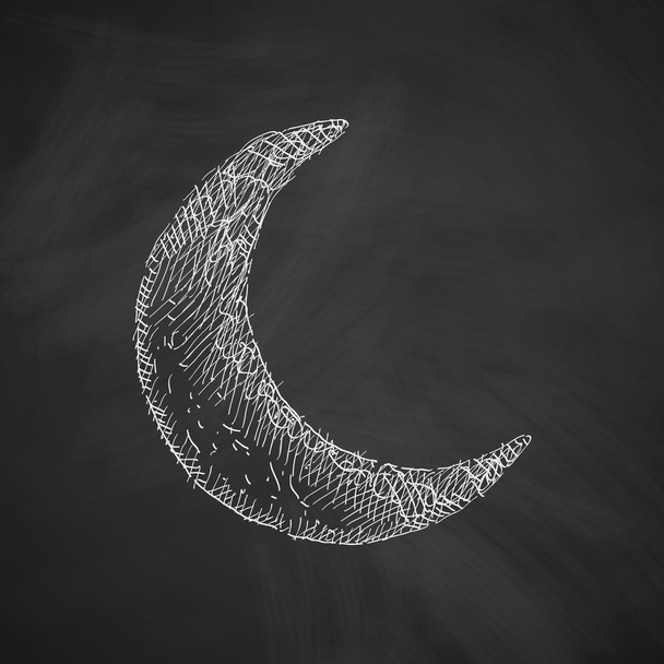 Ícone lunar. Ilustração vetorial
 - Vetor, Imagem