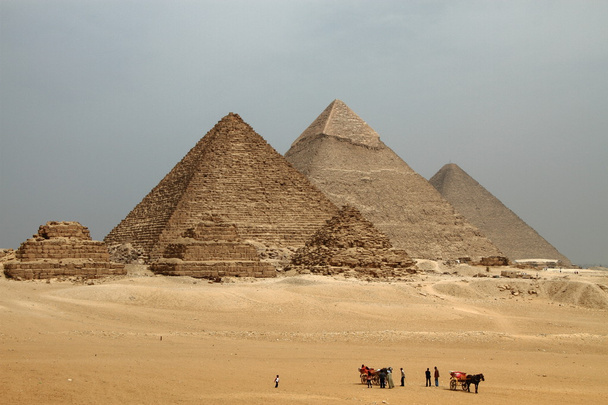 die Pyramiden - Foto, Bild