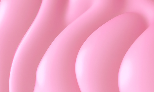 Pink Liquid Background. Abstract plastic for social media - Photo, Image