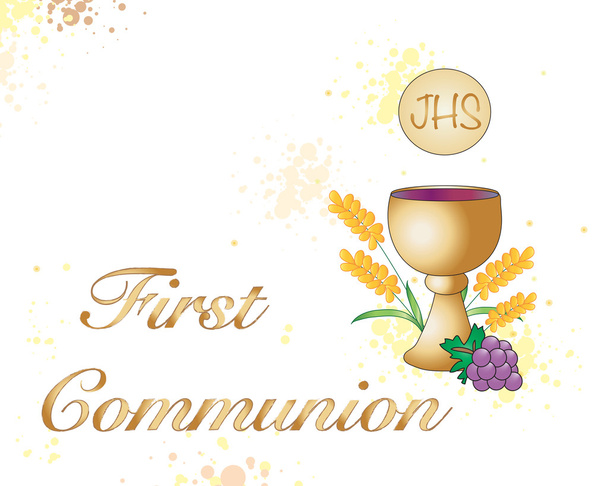 eerste communie - Foto, afbeelding