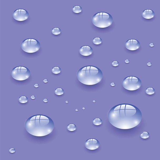 Kapky vody - Vektor, obrázek