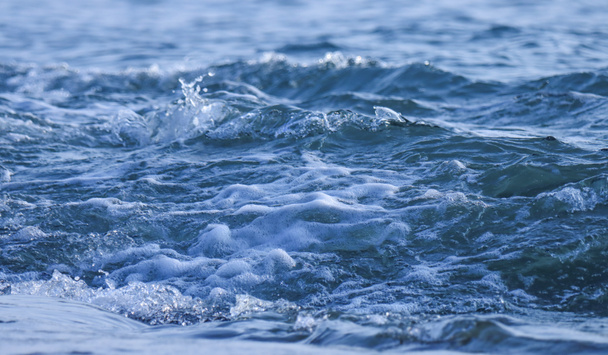 Ocean wave. Sea wave. - Foto, afbeelding