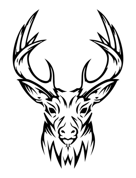 Deer cute (vector) - Vector, Image
