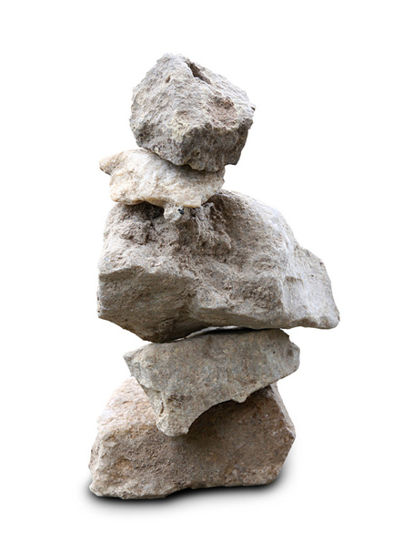 Montón de múltiples piedras de granito
 - Foto, Imagen