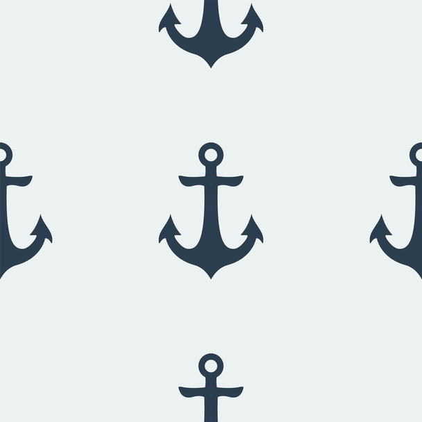 Nautical Anchor pattern - Вектор,изображение
