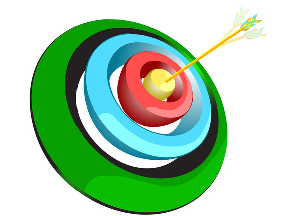 Archer doel - Vector, afbeelding