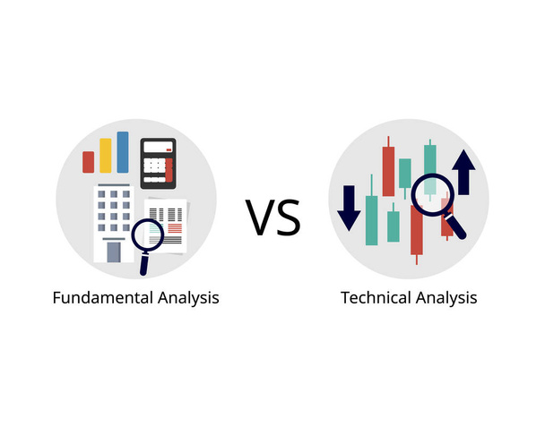 Technical Analysis compare to Fundamental Analysis - Vecteur, image