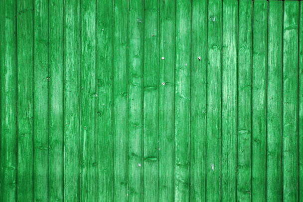 Green wood planks - Photo, Image