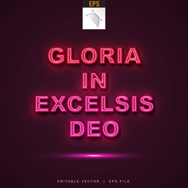 Gloria in Excelsis Deo text.  - Фото, зображення