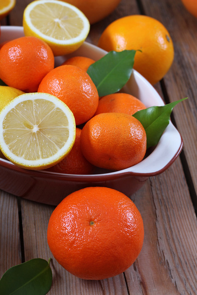Citrusové plody - pomeranč, citron, mandarinka, grapefruit - Fotografie, Obrázek