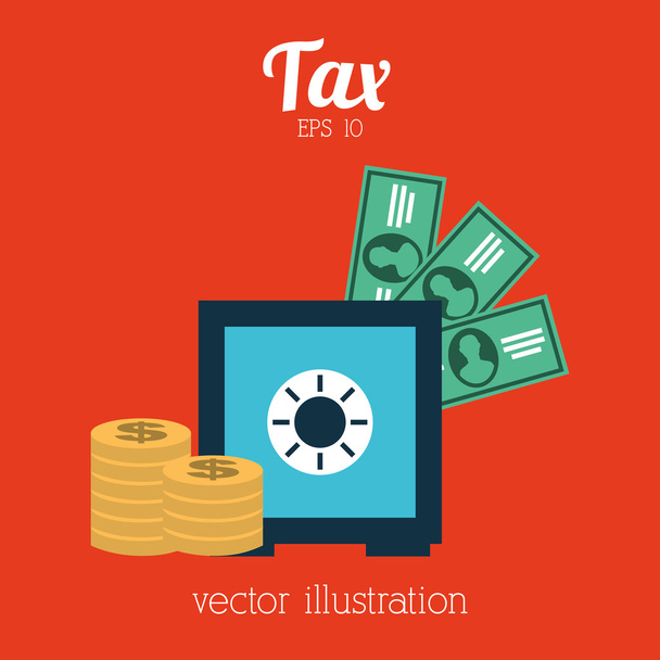Налоговый значок
 - Вектор,изображение