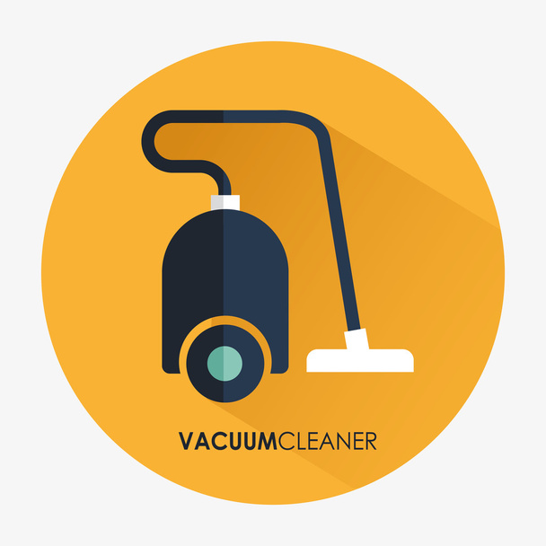 Vacuum cleaner design - Vector, Image
