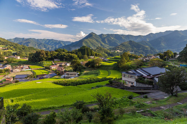 Bauerndorf in Takachiho, Miyazaki, Kyushu, Japan - Foto, Bild