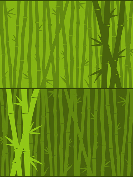 Green bamboo background - Vektor, kép