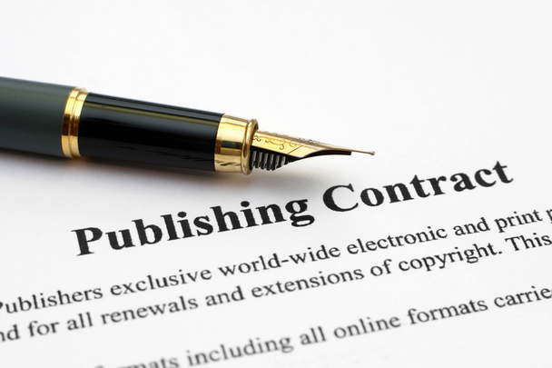 Publishing contract - Photo, Image