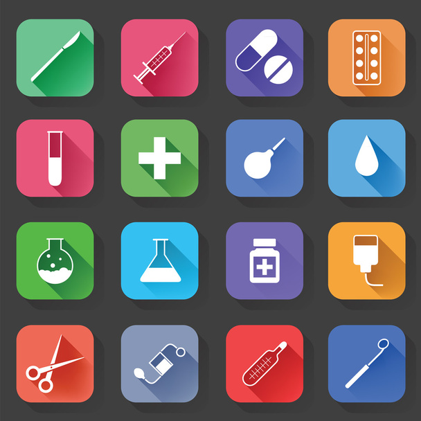 Medical Icons - Vector, Image