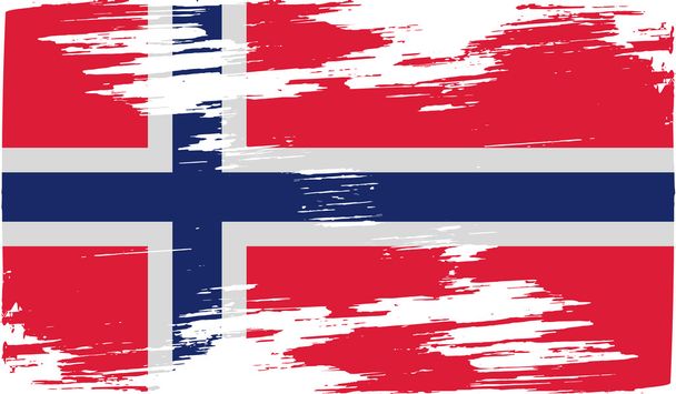 Bandiera della Norvegia con vecchia texture. Vettore
 - Vettoriali, immagini