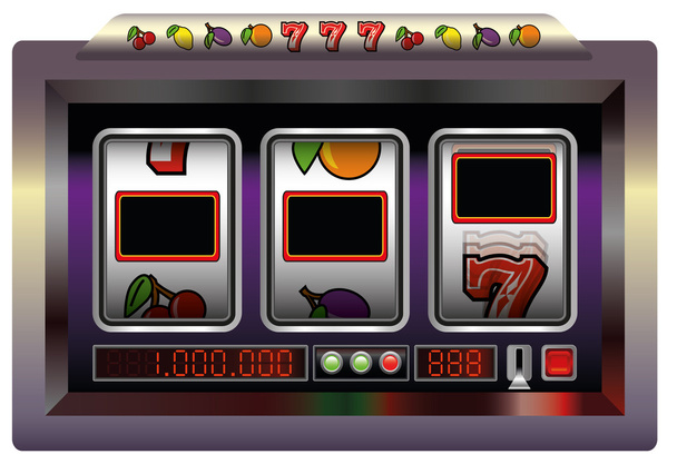 Slot Machine Blank - Vector, Image
