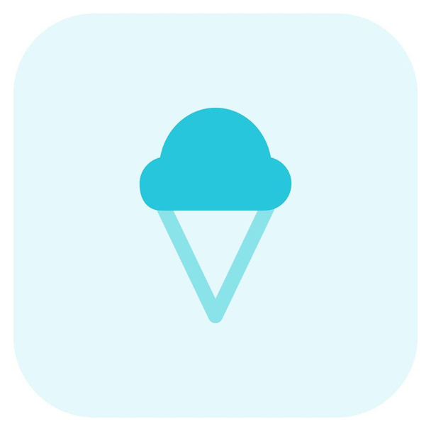 Summer special yummy ice cone. - Vector, Image