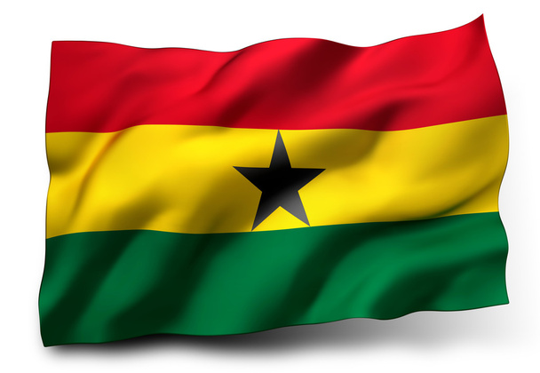 Ghanan lippu
 - Valokuva, kuva