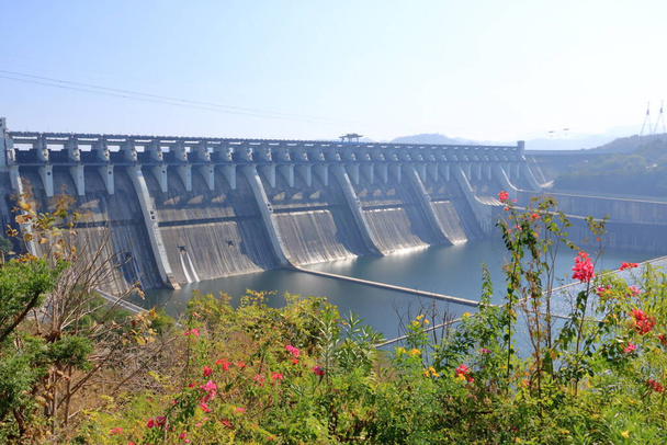 Sardar Sarovar Dam - Gujarat (Kevadia Gaam), India - Foto, imagen